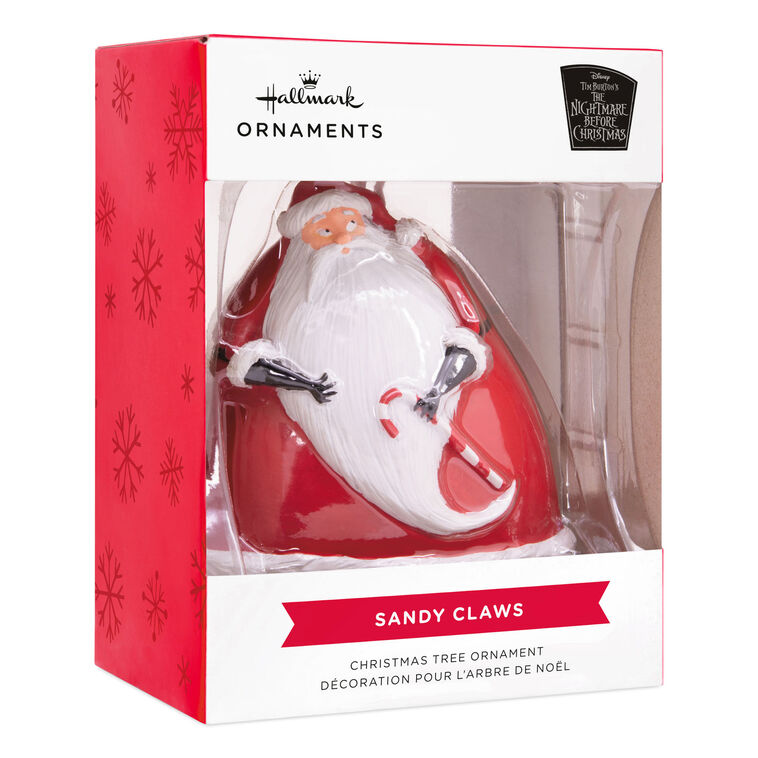 Hallmark Disney Tim Burton's The Nightmare Before Christmas Sandy Claws Hallmark Ornament