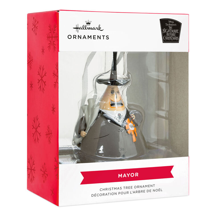 Hallmark Disney Tim Burton's The Nightmare Before Christmas Mayor Hallmark Ornament