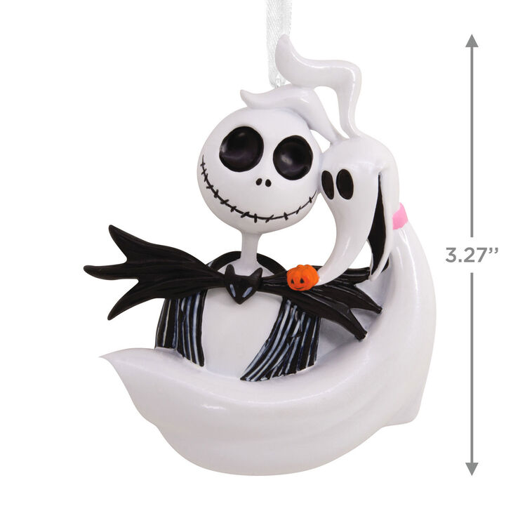Hallmark Disney Tim Burton's The Nightmare Before Christmas Jack Skellington And Zero Hallmark Ornament