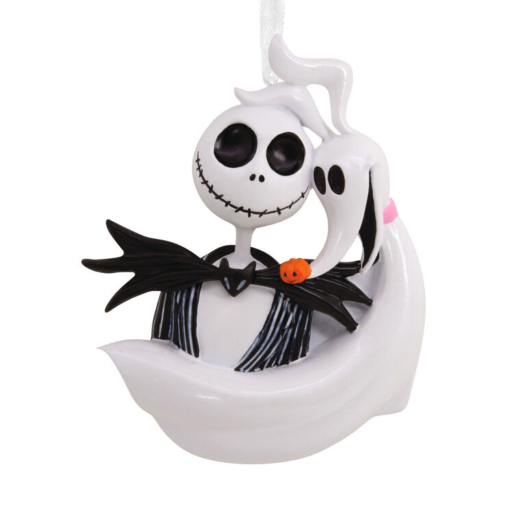 hallmark Disney Tim Burton's The Nightmare Before Christmas Jack Skellington and Zero Hallmark Ornament