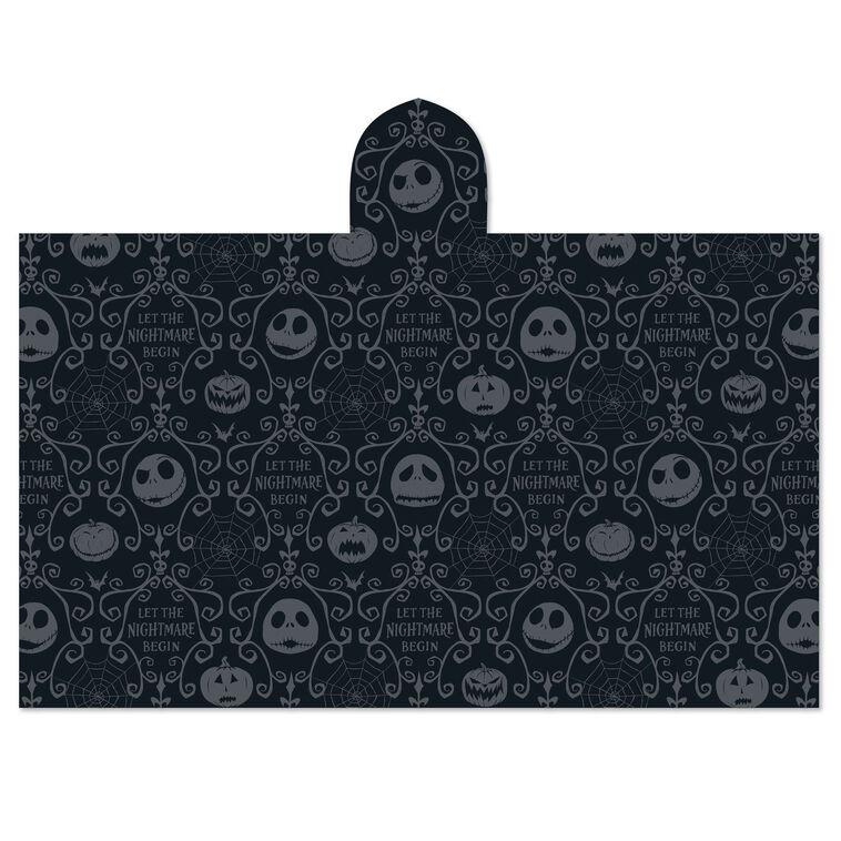 Hallmark Disney Tim Burton's The Nightmare Before Christmas Jack Skellington Hooded Blanket