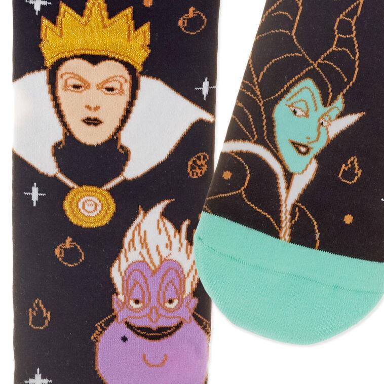 Hallmark Disney Villains Fierce And Fabulous Crew Socks