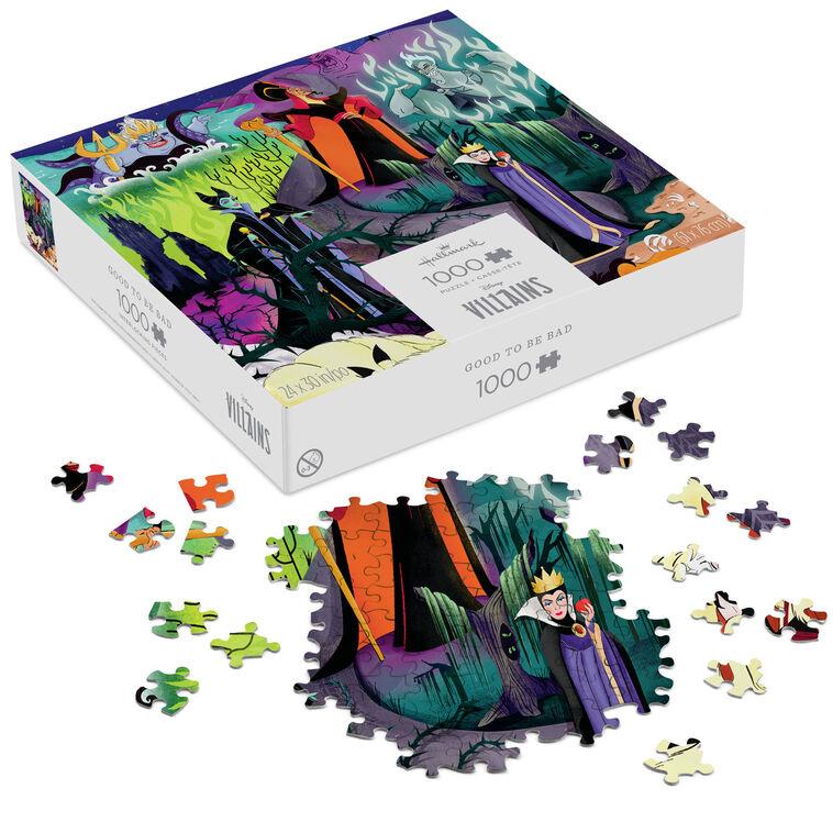 Hallmark Disney Villains It's Good To Be Bad 1000-Piece Jigsaw Puzzle