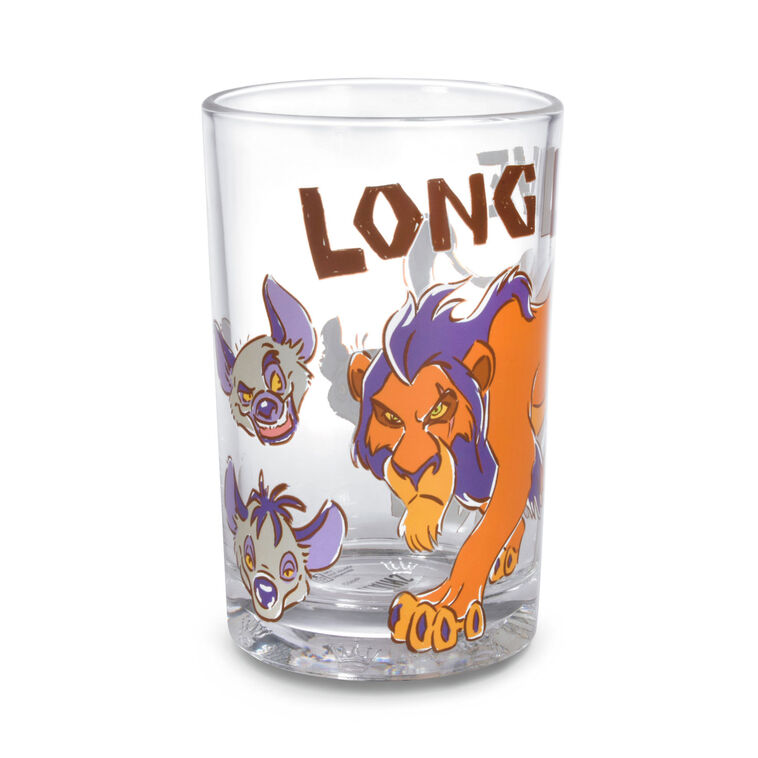 hallmark Disney Villains Scar Collectible Drinking Glass 13.5 oz