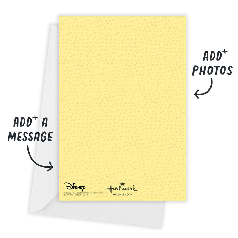 Hallmark Disney Winnie The Pooh B Is For Baby Flat Baby Shower Invitation