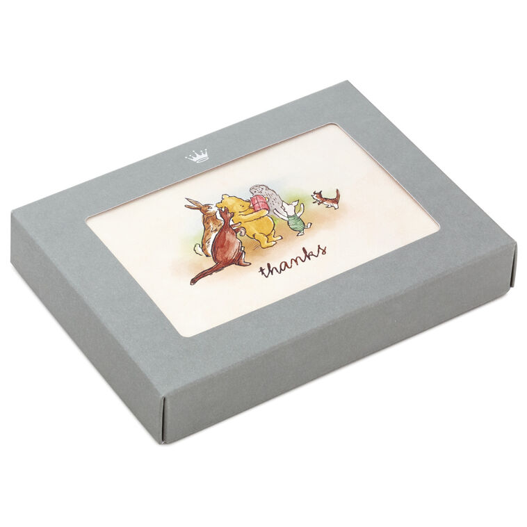 hallmark Disney Winnie the Pooh Boxed Blank Thank-You Notes Pack of 10