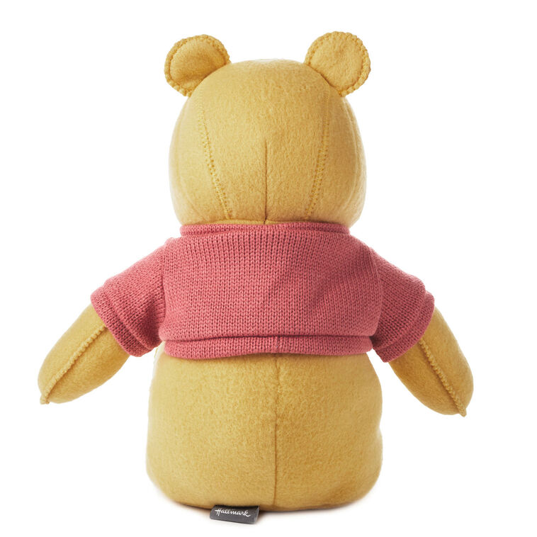 Hallmark Disney Winnie The Pooh Soft Felt Stuffed Animal 11"