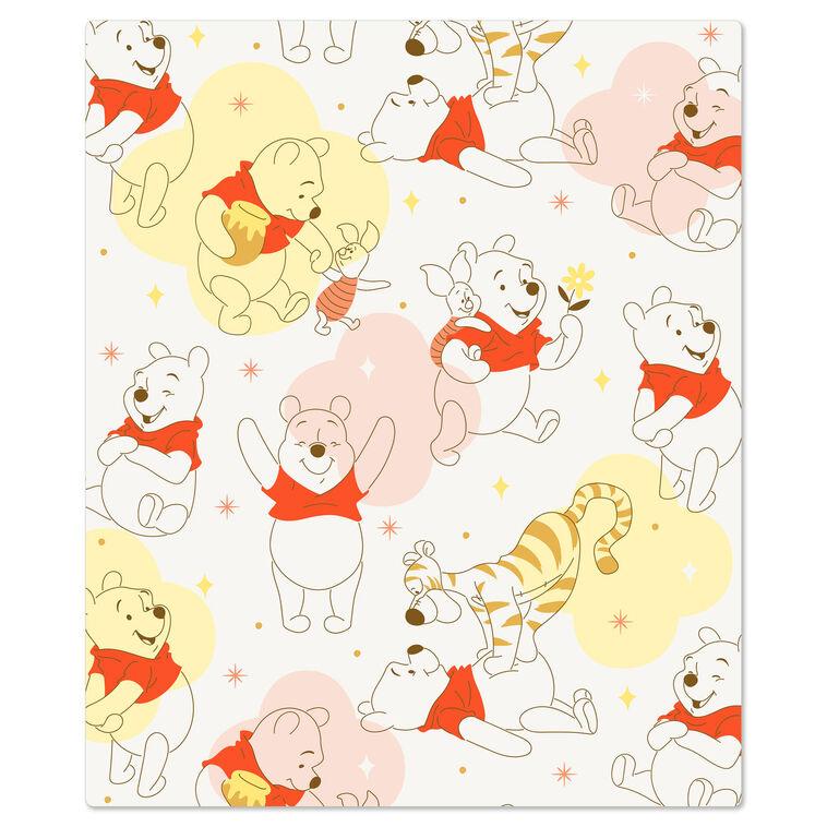 Hallmark Disney Winnie The Pooh Throw Blanket 50x60