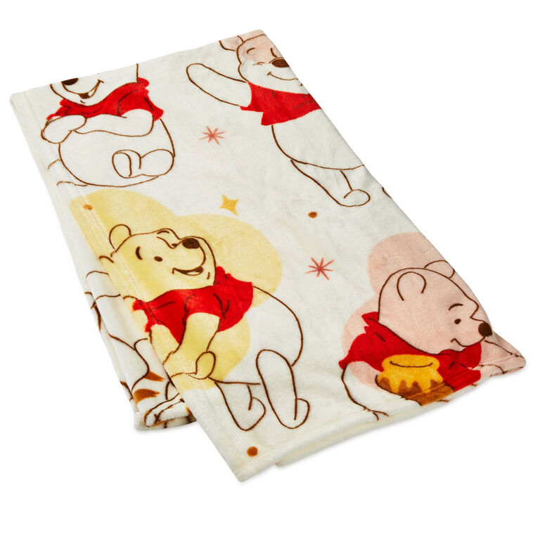 hallmark Disney Winnie the Pooh Throw Blanket 50x60