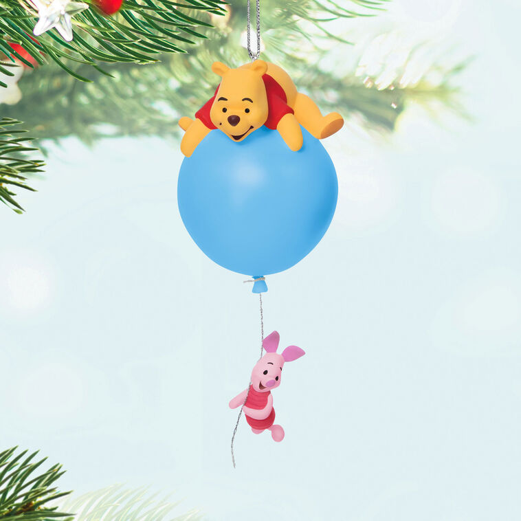 Hallmark Disney Winnie The Pooh Up For Adventure Ornament With Light