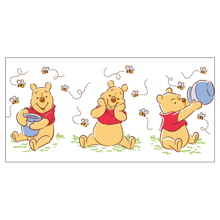 Hallmark Disney Winnie The Pooh With Hunny Pot Collectible Drinking Glass 13.5 Oz