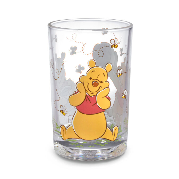 hallmark Disney Winnie the Pooh With Hunny Pot Collectible Drinking Glass 13.5 oz
