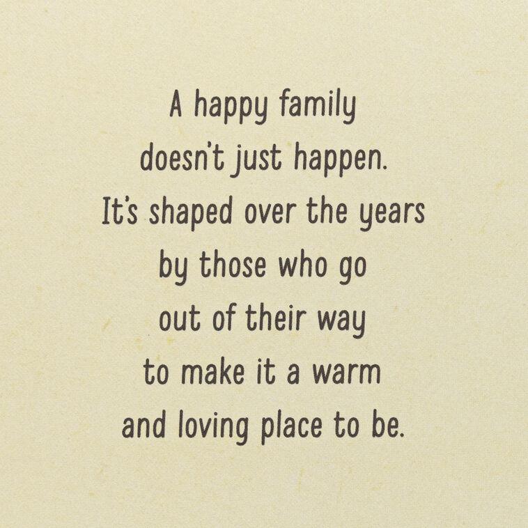 Hallmark Disney You've Made This Family Special Anniversary Card For Parents