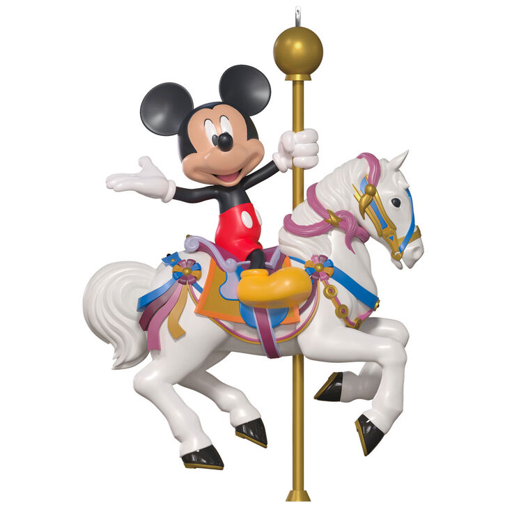 hallmark Disneyland King Arthur Carrousel Ride Around the Kingdom Ornament