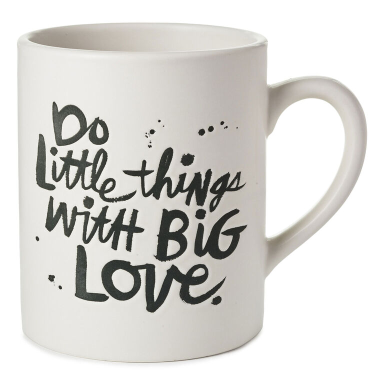 hallmark Do Little Things With Big Love Jumbo Mug 60 oz