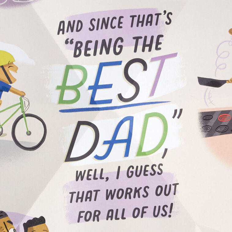Hallmark Do What You Do Best Pop-Up Birthday Card For Dad