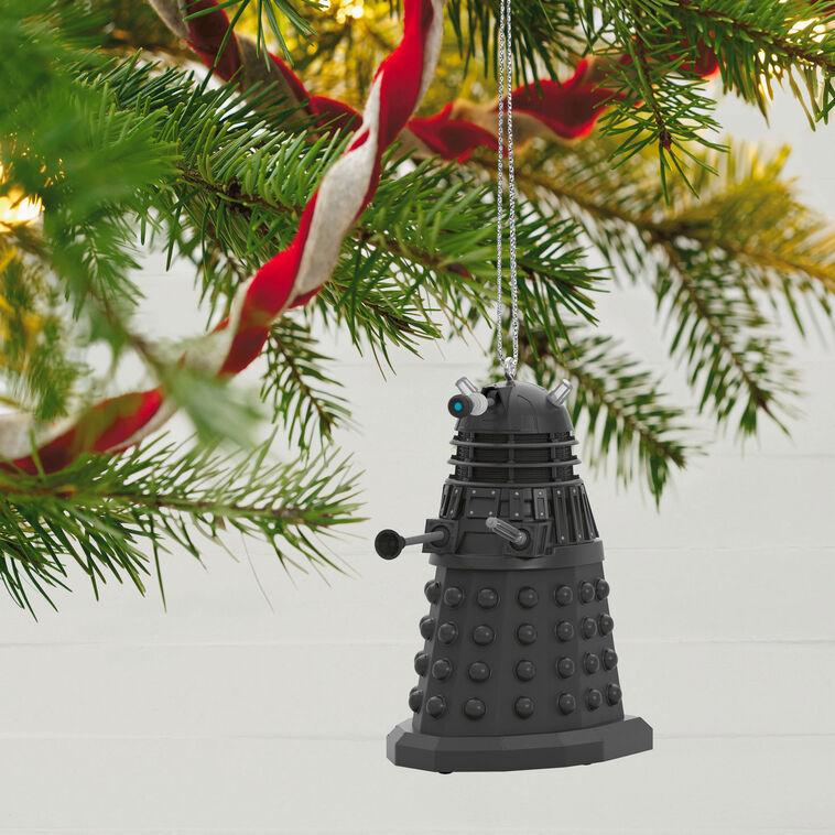 Hallmark Doctor Who Time War Dalek Sec Ornament With Sound