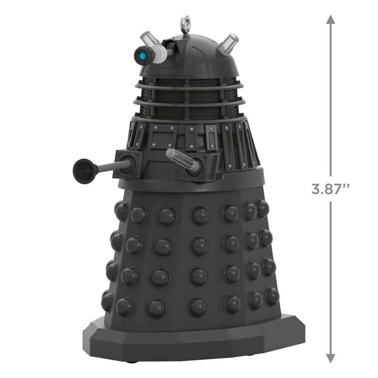 Hallmark Doctor Who Time War Dalek Sec Ornament With Sound