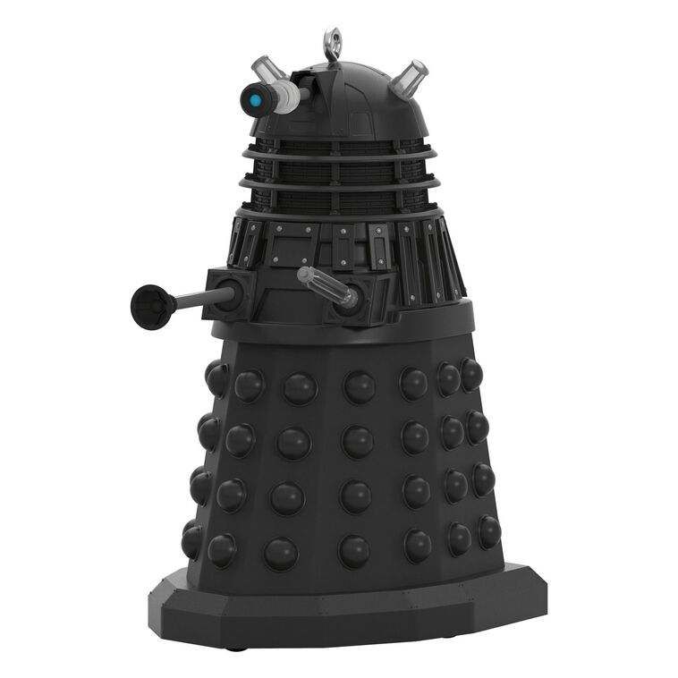 hallmark Doctor Who Time War Dalek Sec Ornament With Sound