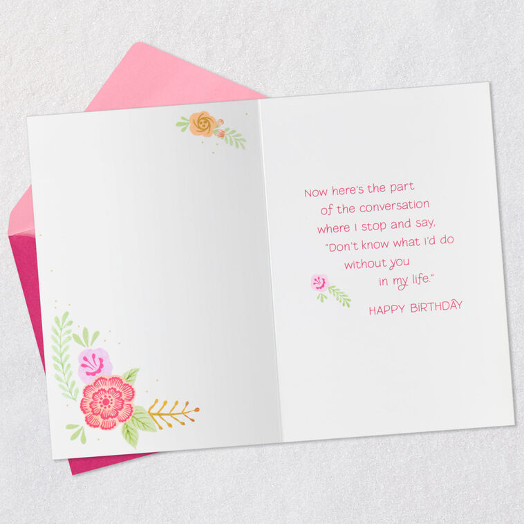 Hallmark Don’t Know What I'd Do Without You Birthday Card For Friend