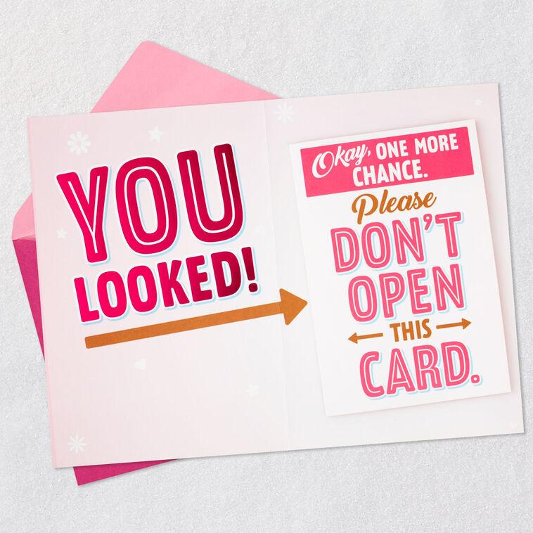 Hallmark Don't Open This Card Funny Birthday Card For Daughter