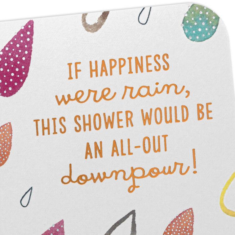 Hallmark Downpour Of Love And Good Wishes Wedding Shower Card