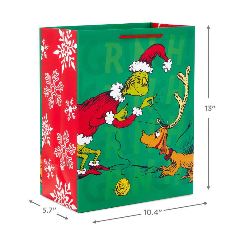 Hallmark Dr. Seuss's How The Grinch Stole Christmas 2-Pack Assorted Christmas Gift Bags
