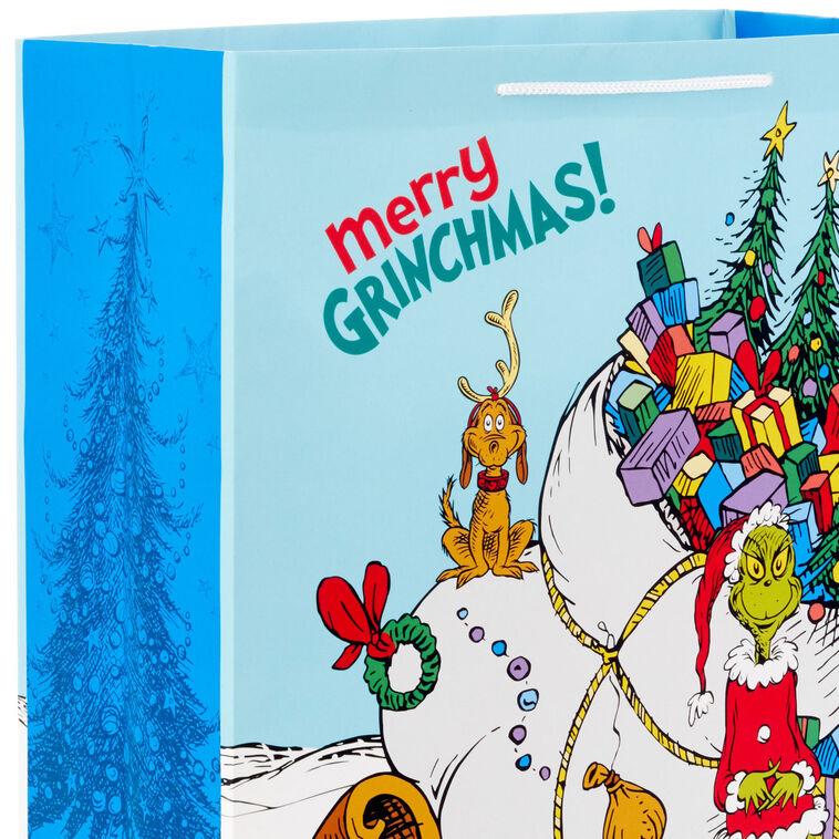 Hallmark Dr. Seuss's How The Grinch Stole Christmas 2-Pack Assorted Christmas Gift Bags