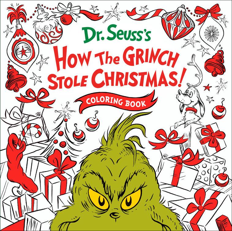 hallmark Dr. Seuss's How the Grinch Stole Christmas Coloring Book