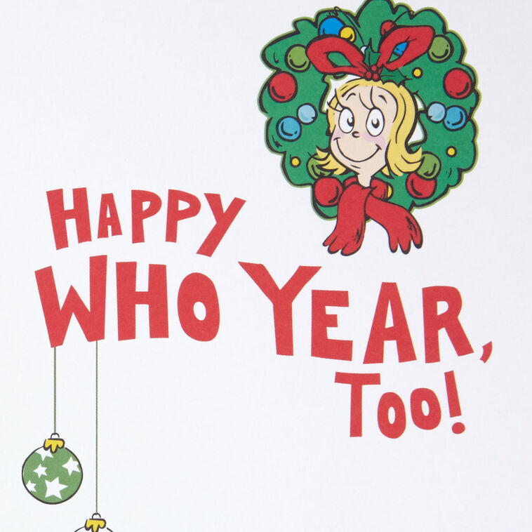 Hallmark Dr. Seuss's How The Grinch Stole Christmas ™ Christmas Card With Decoration
