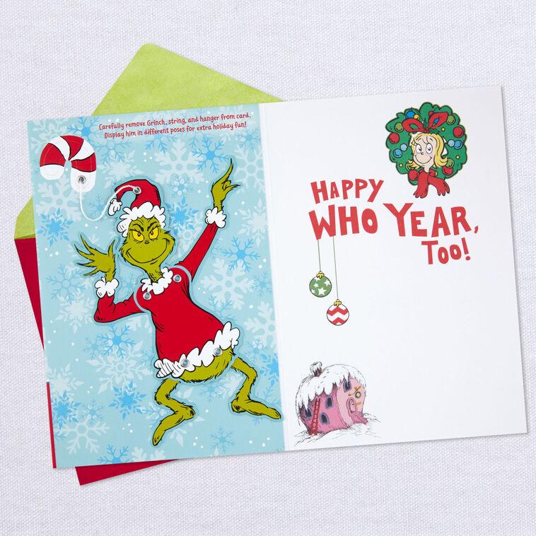 Hallmark Dr. Seuss's How The Grinch Stole Christmas ™ Christmas Card With Decoration
