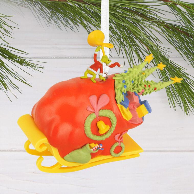 Hallmark Dr. Seuss's How The Grinch Stole Christmas ™ Grinch On Sleigh Hallmark Ornament