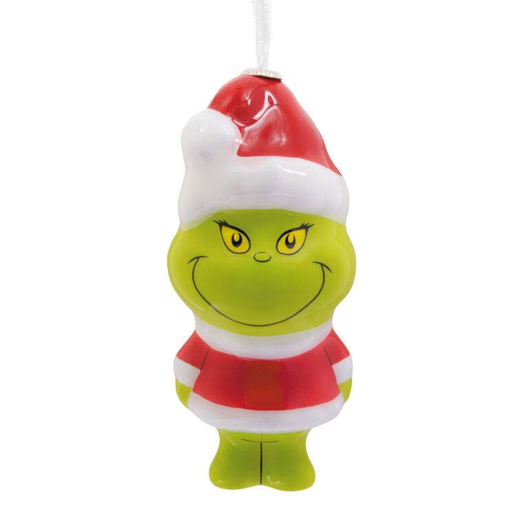 hallmark Dr. Seuss's How the Grinch Stole Christmas ™ Grinch Shatterproof Hallmark Ornament
