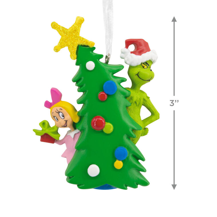 Hallmark Dr. Seuss's How The Grinch Stole Christmas ™ Grinch With Cindy-Lou Who Hallmark Ornament