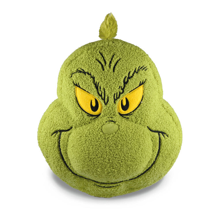 hallmark Dr. Seuss's How the Grinch Stole Christmas ™ Grinch Face Pillow