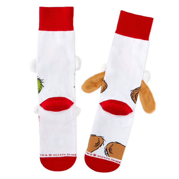 Hallmark Dr. Seuss's How The Grinch Stole Christmas ™ Grinch And Max Novelty Socks
