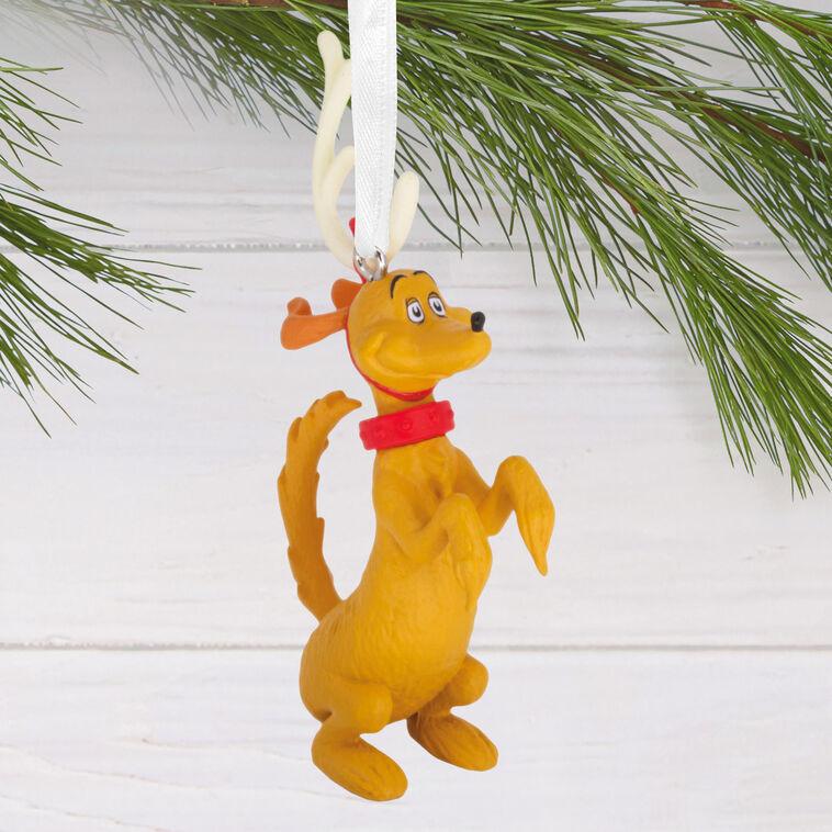 Hallmark Dr. Seuss's How The Grinch Stole Christmas ™ Max In Antlers Hallmark Ornament