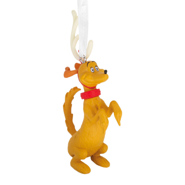 hallmark Dr. Seuss's How the Grinch Stole Christmas ™ Max in Antlers Hallmark Ornament