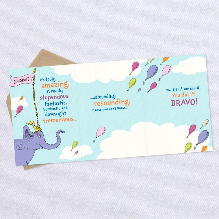 Hallmark Dr. Seuss™ Elephant Parade Congratulations Card