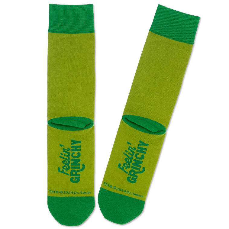 Hallmark Dr. Seuss™ Feelin' Grinchy Novelty Crew Socks