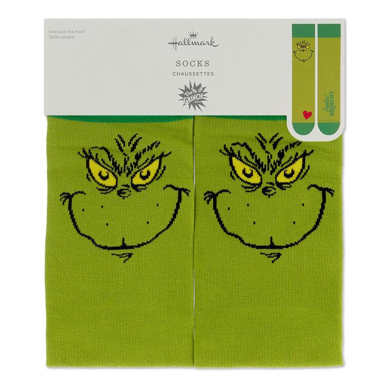 Hallmark Dr. Seuss™ Feelin' Grinchy Novelty Crew Socks