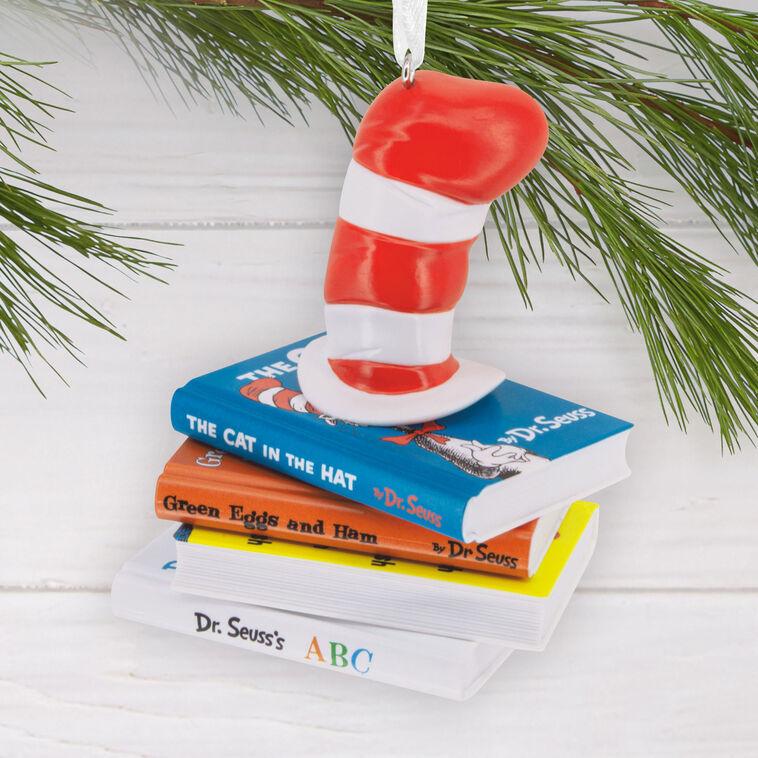 Hallmark Dr. Seuss™ Hat On Books Hallmark Ornament