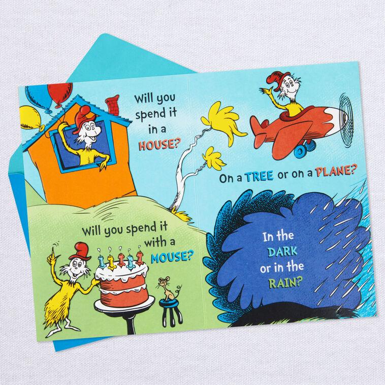 Hallmark Dr. Seuss™ Have Your Birthday Here Or There Birthday Card