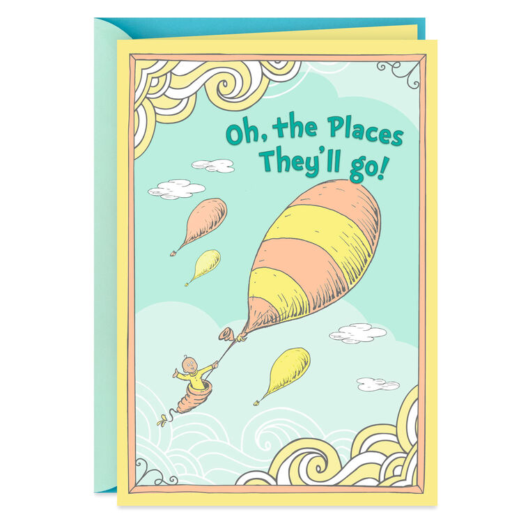 hallmark Dr. Seuss™ Oh the Places They'll Go New Baby Card