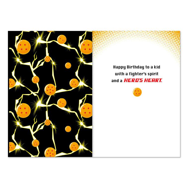 Hallmark Dragon Ball Z Fighting Spirit Birthday Card