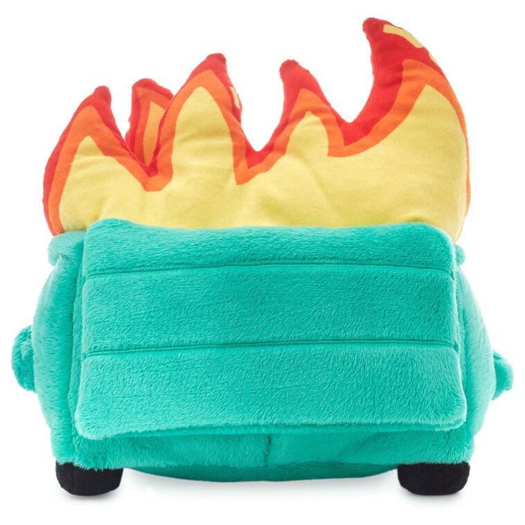 Hallmark Dumpster Fire Plush With Sound And Motion 9.75"