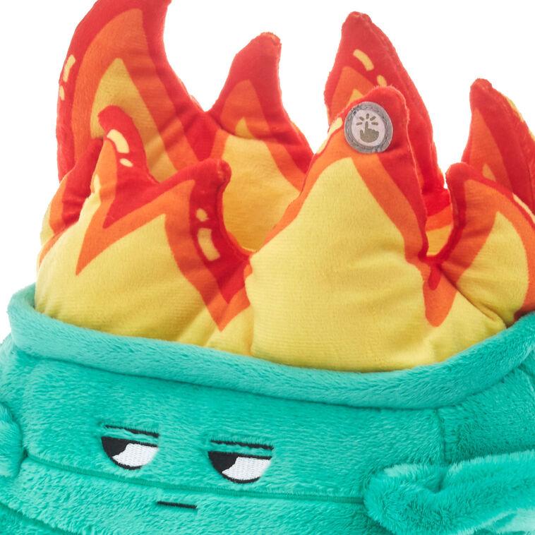 Hallmark Dumpster Fire Plush With Sound And Motion 9.75"
