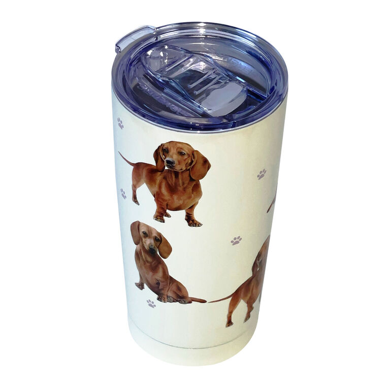 Hallmark E&S Pets Dachshund Stainless Steel Tumbler 20 Oz