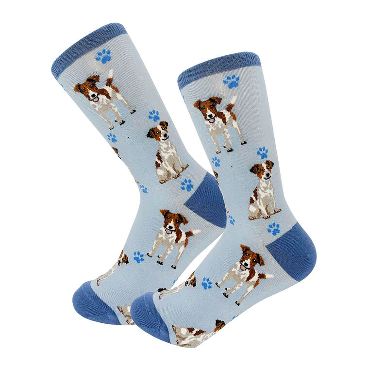 hallmark E&S Pets Jack Russell Terrier Novelty Crew Socks