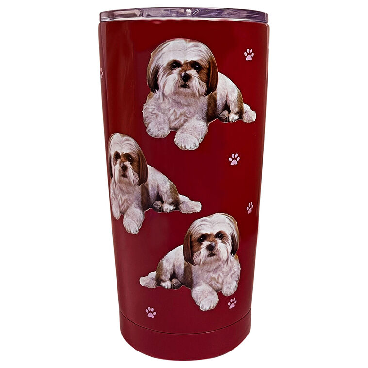 hallmark E&S Pets Shih Tzu Stainless Steel Tumbler 20 oz